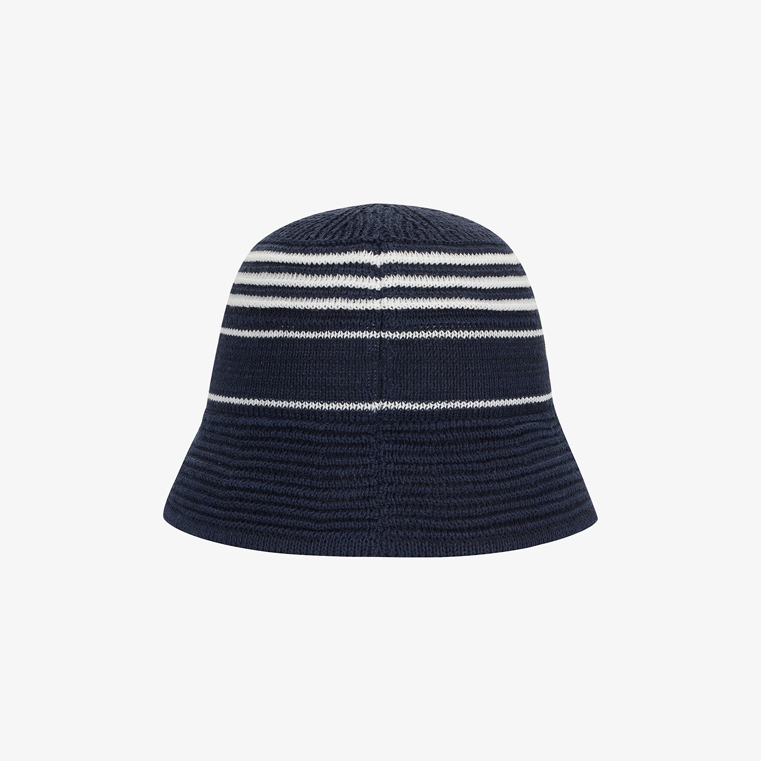 Logo Stripe Knit-Blend Bucket Hat_NA