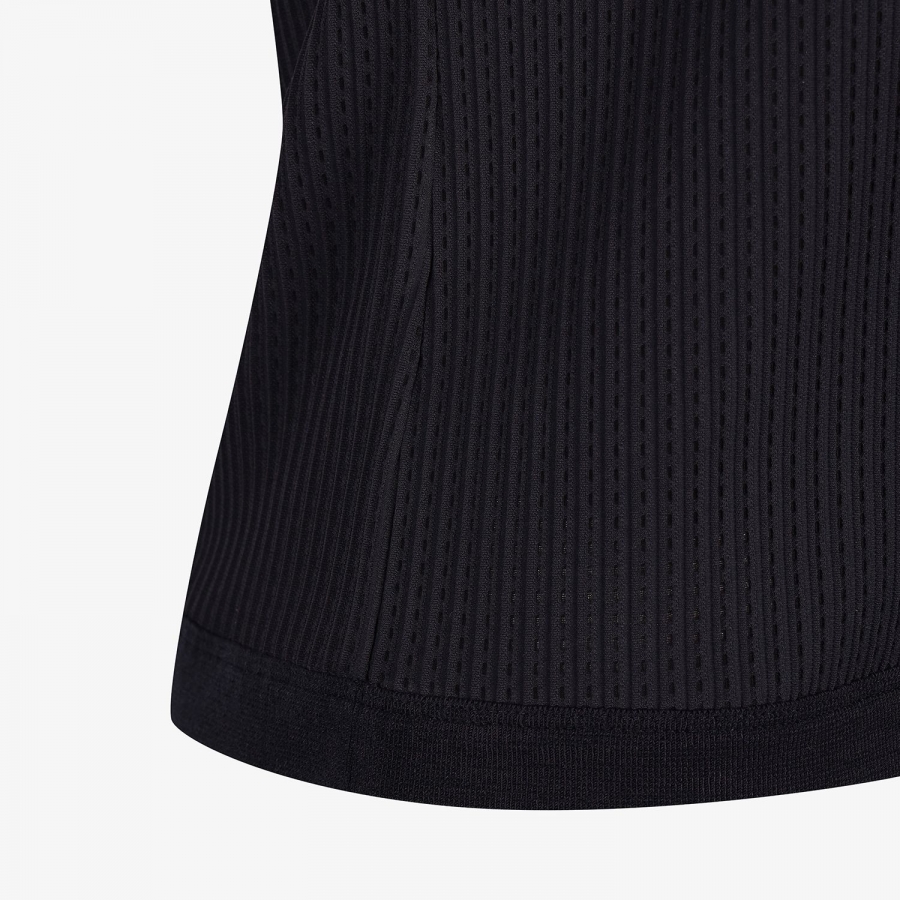 Mesh Dot Logo Short Sleeve T-Shirt_BK