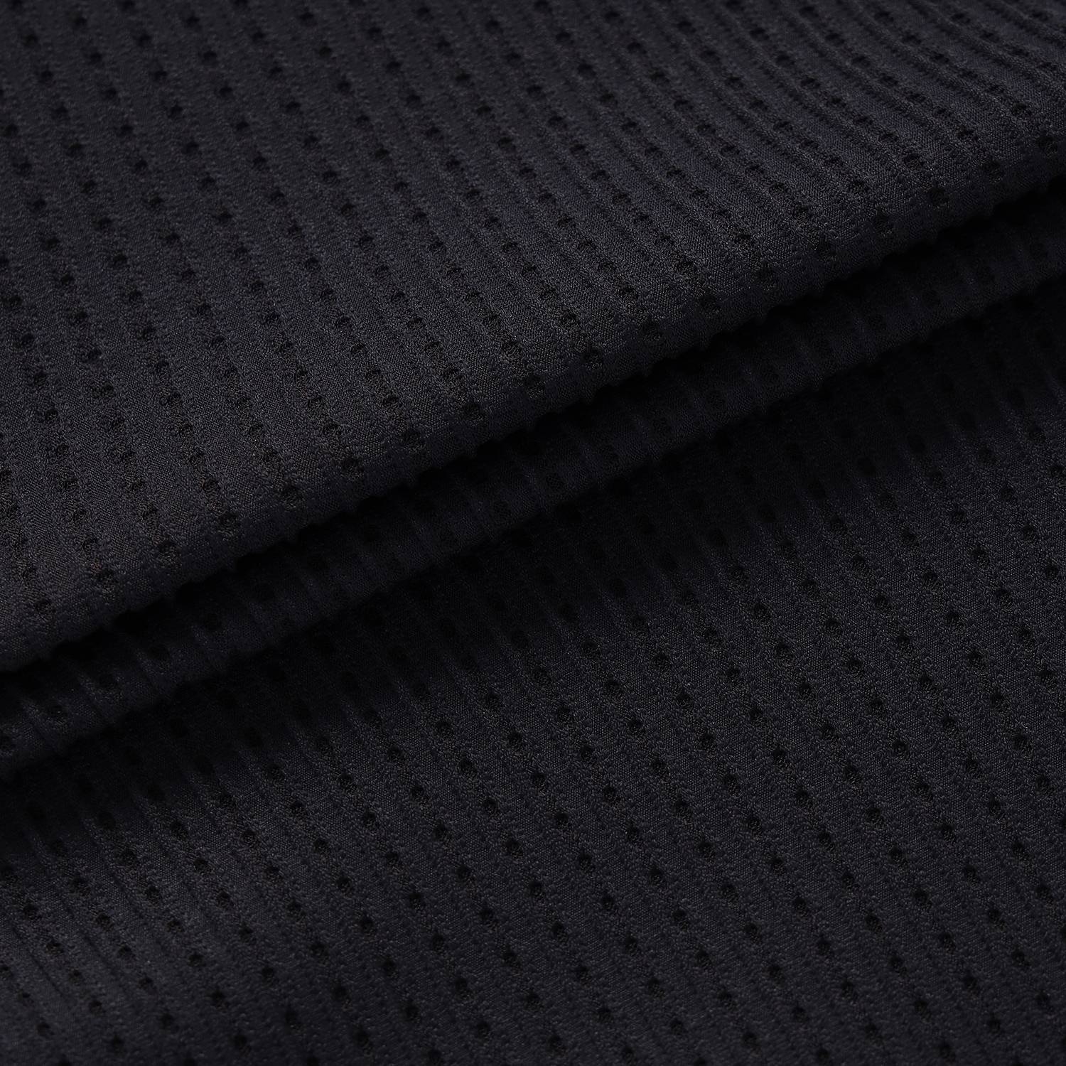 Mesh Dot Logo Short Sleeve T-Shirt_BK