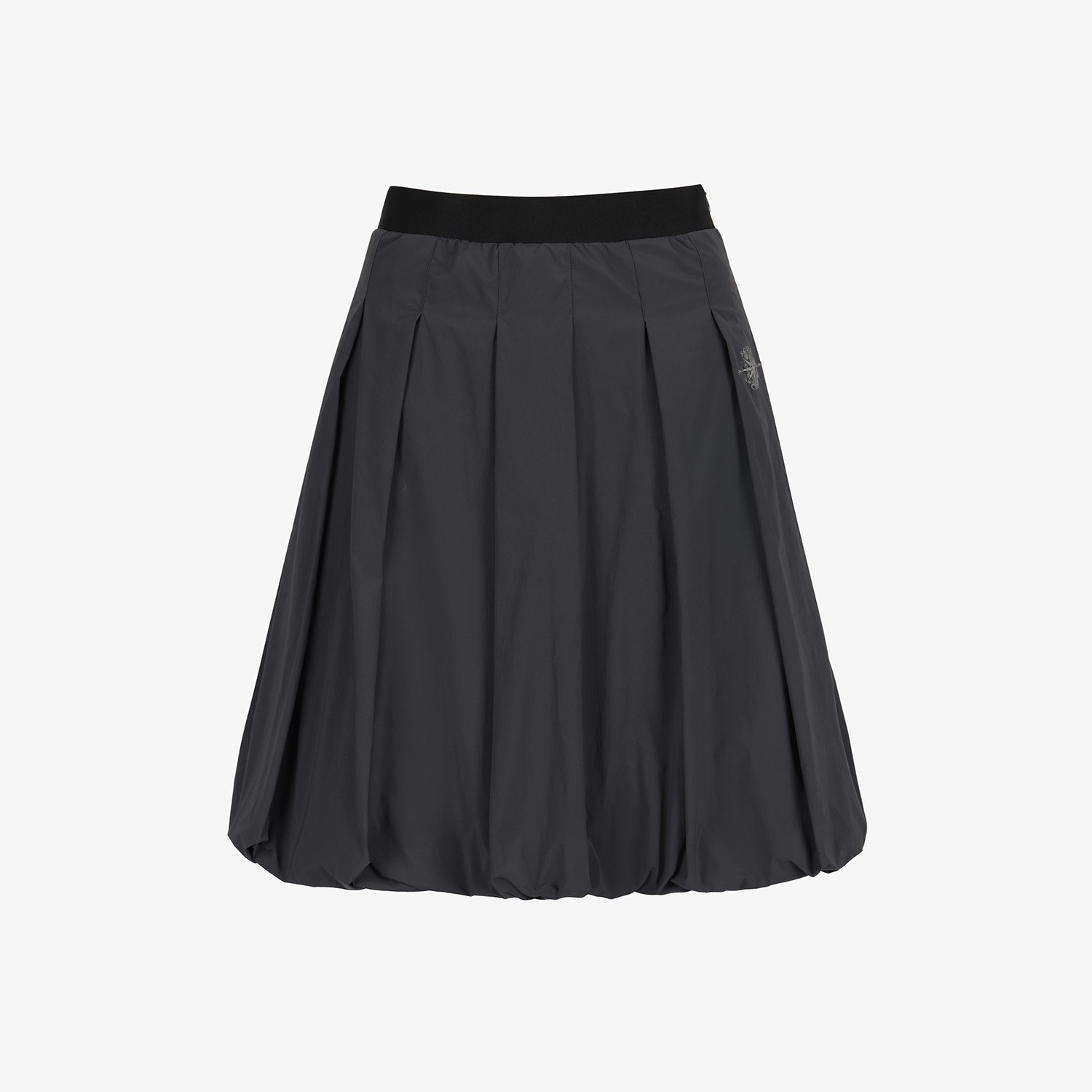 Balloon-Fit Midi Skirt_DG