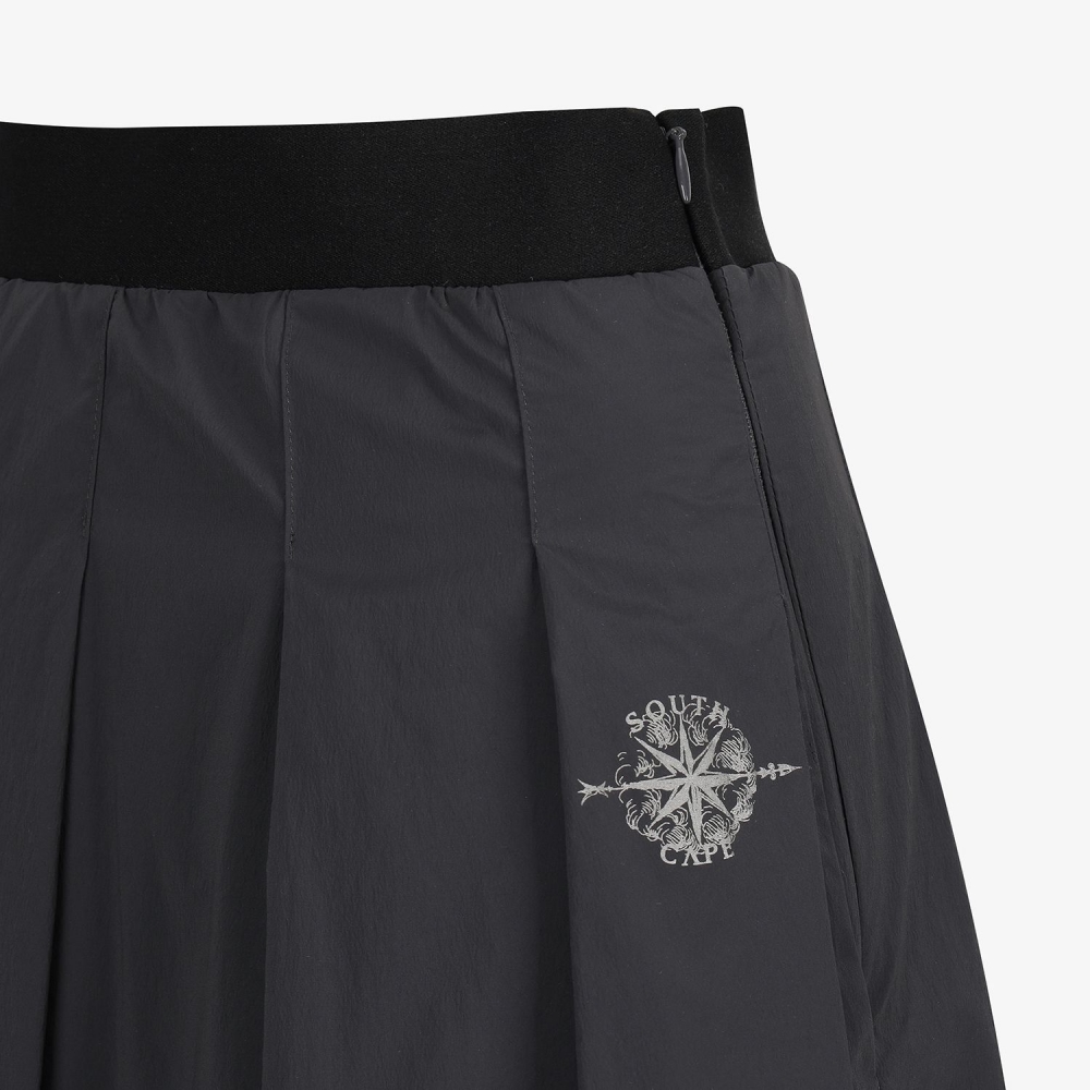 Balloon-Fit Midi Skirt_DG