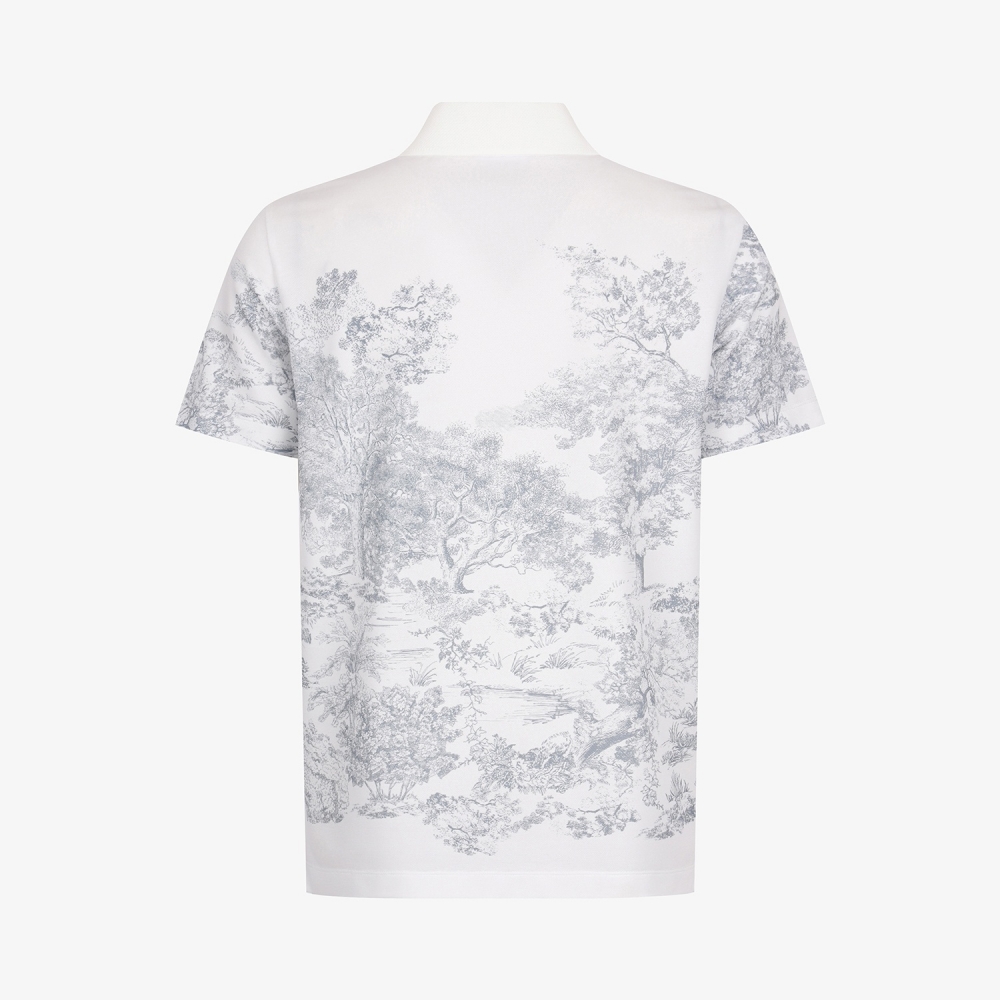 Namhae Heritage Graphic Polo Shirt_WT
