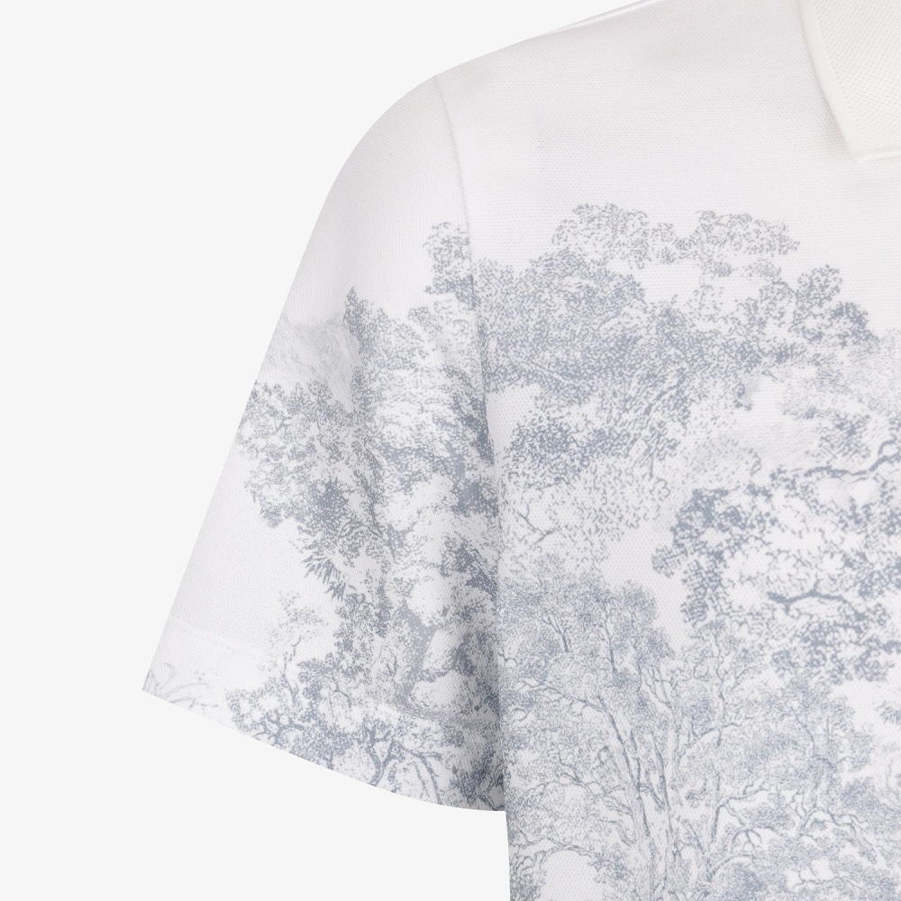 Namhae Heritage Graphic Polo Shirt_WT