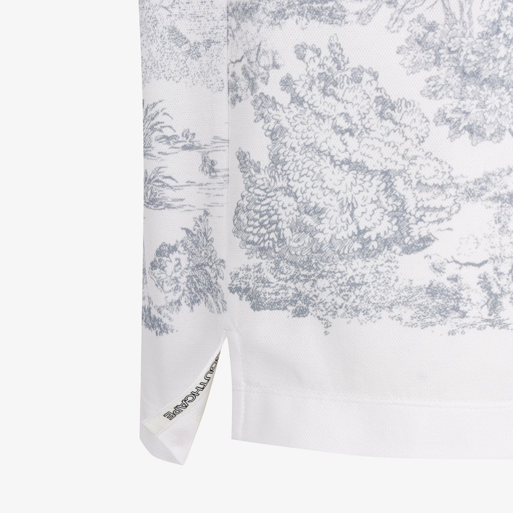 Namhae Heritage Graphic Polo Shirt_WT