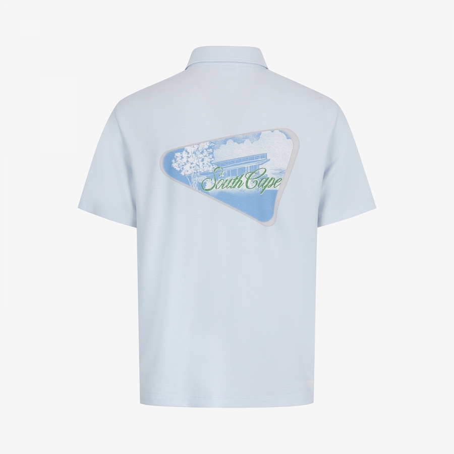 Namhae Heritage Artwork Collar T-Shirt_LB
