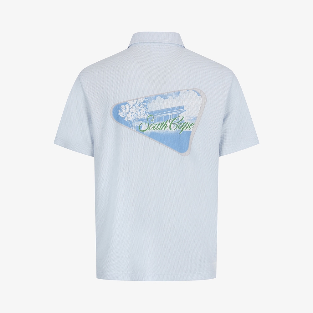 Namhae Heritage Artwork Collar T-Shirt_LB
