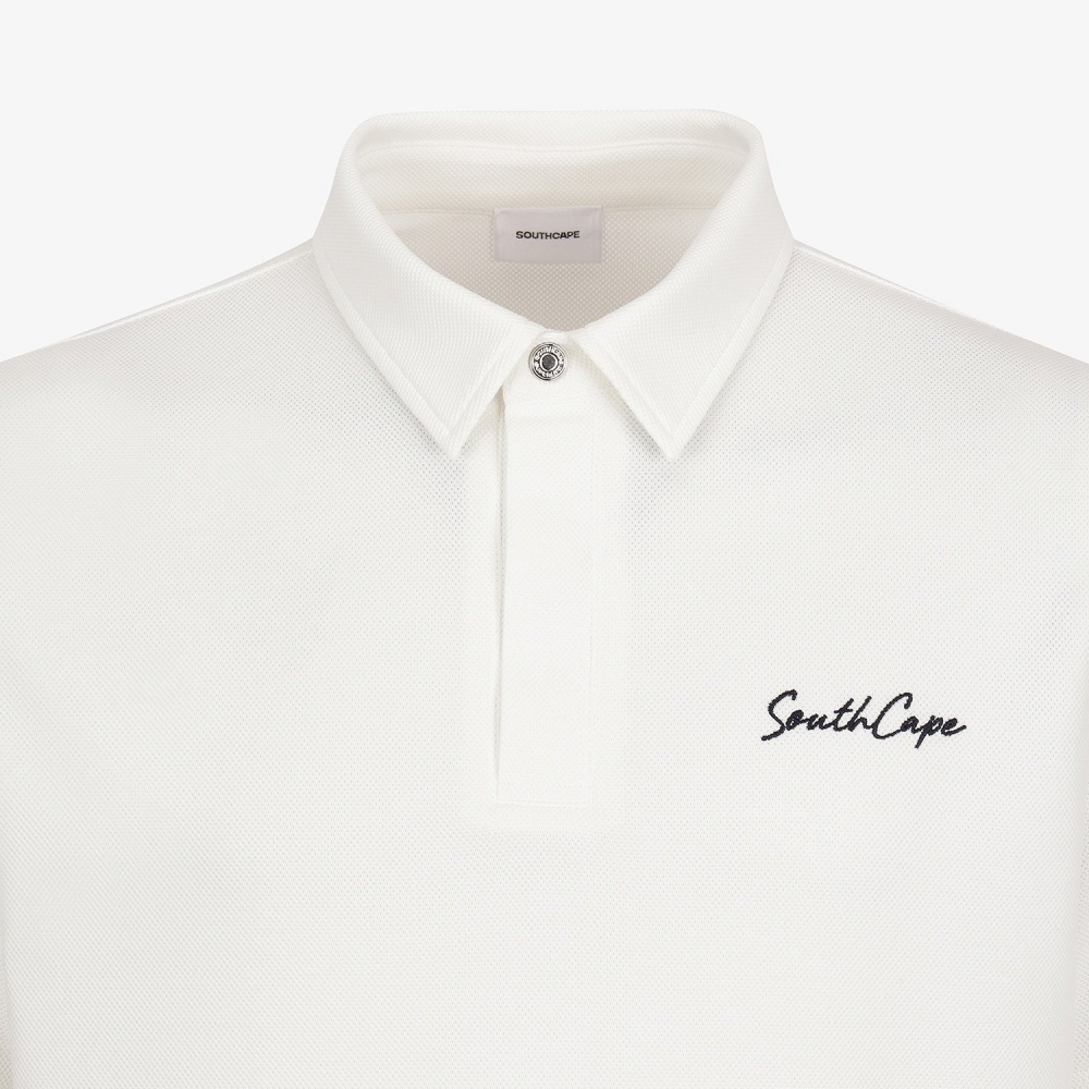 Namhae Heritage Artwork Collar T-Shirt_WT
