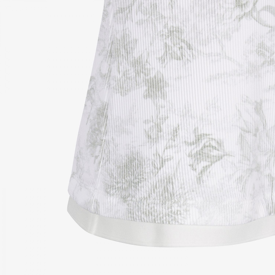 Blossom Pleated Short Sleeve T-Shirt_KH