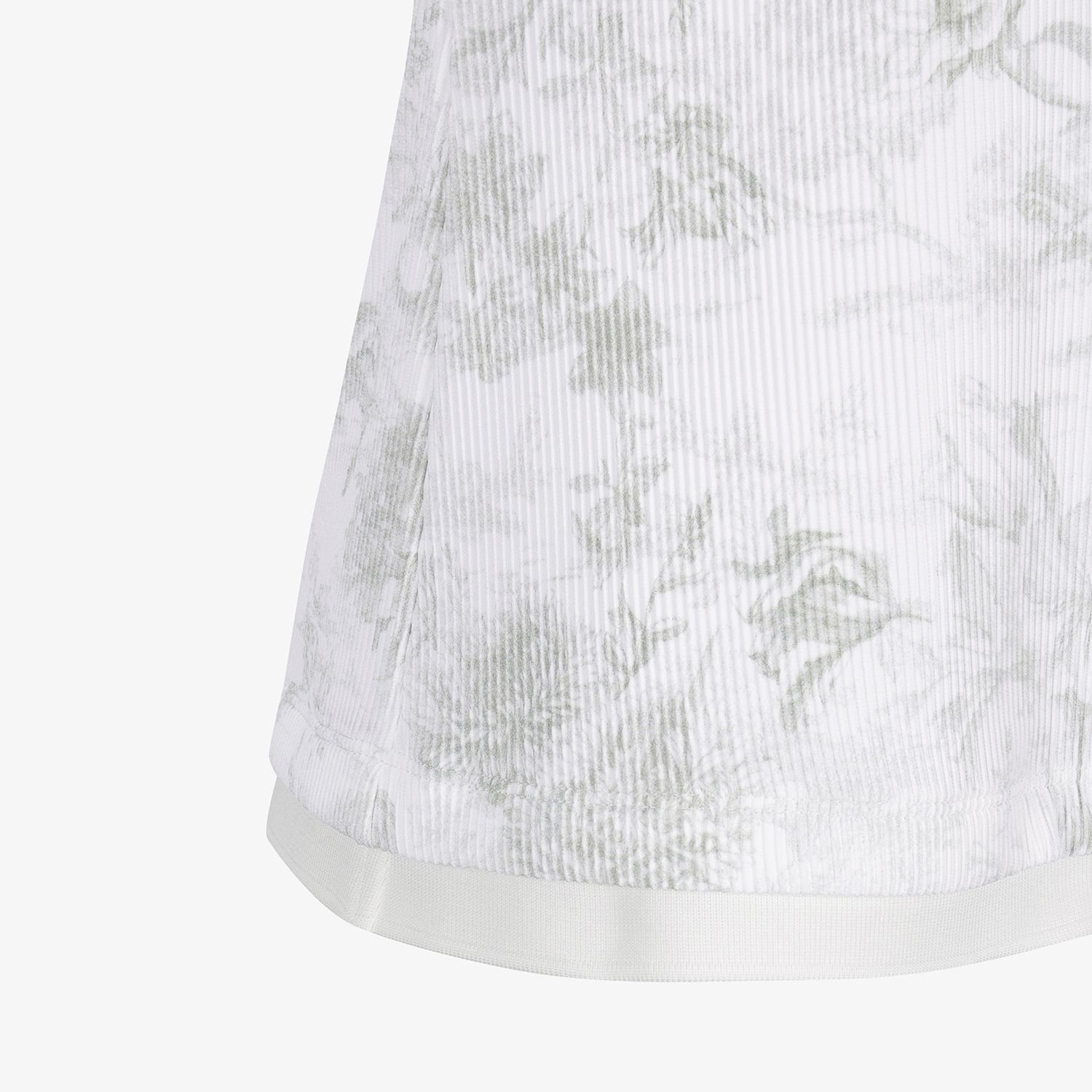 Blossom Pleated Short Sleeve T-Shirt_KH