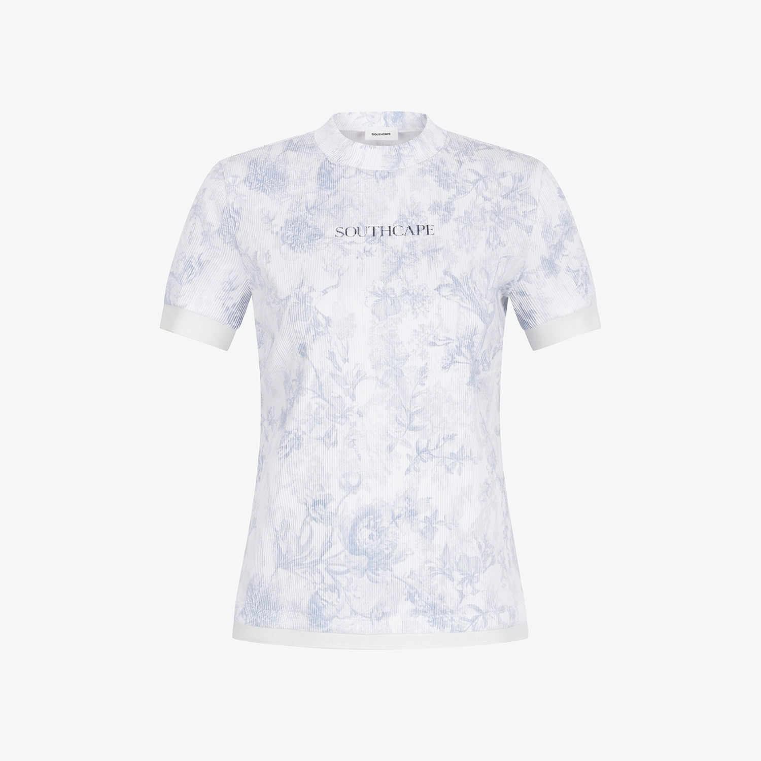 Blossom Pleated Short Sleeve T-Shirt_LB