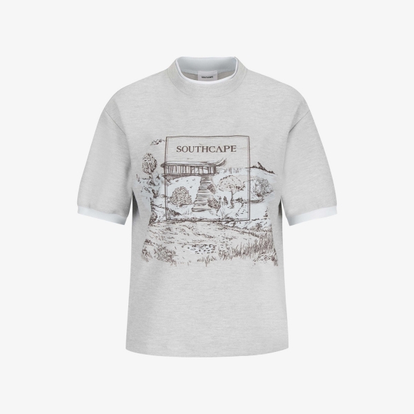 Namhae Heritage Layered Neck Short Sleeve T-Shirt_LG