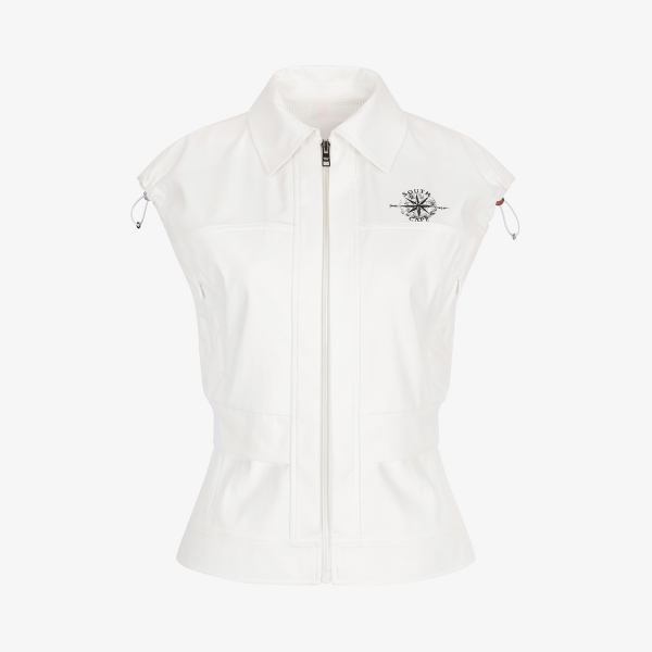 Southcross Woven Collar Vest_WT