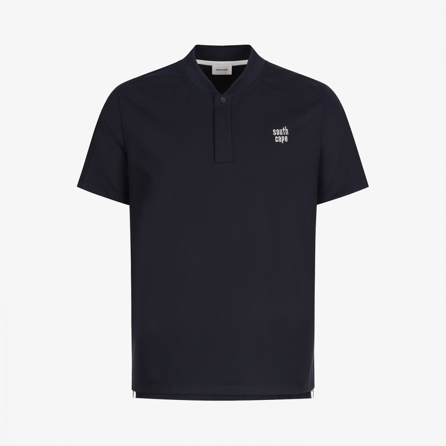 Baseball Collar Performance Short-Sleeve T-Shirt_NA