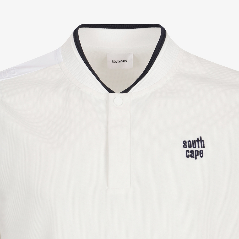 Baseball Collar Performance Short-Sleeve T-Shirt_WT