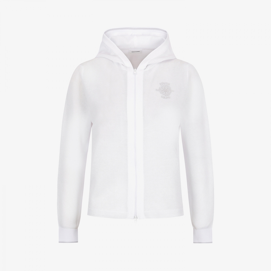 Southcross Hooded Sheer Cardigan_WT