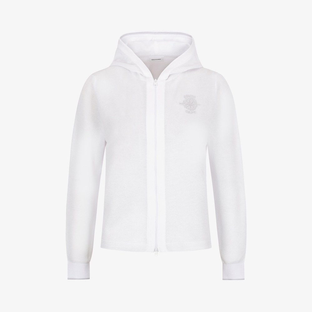 Southcross Hooded Sheer Cardigan_WT