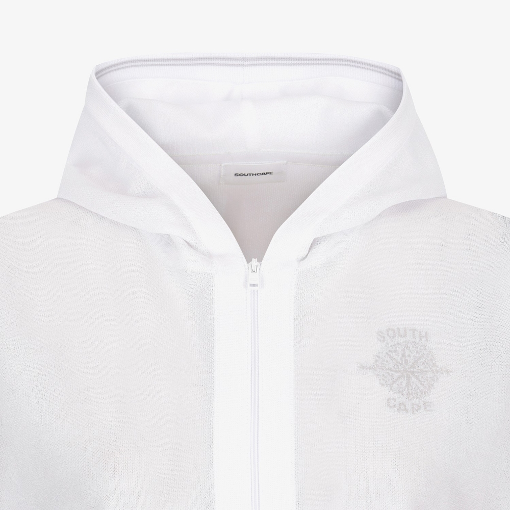 Southcross Hooded Sheer Cardigan_WT
