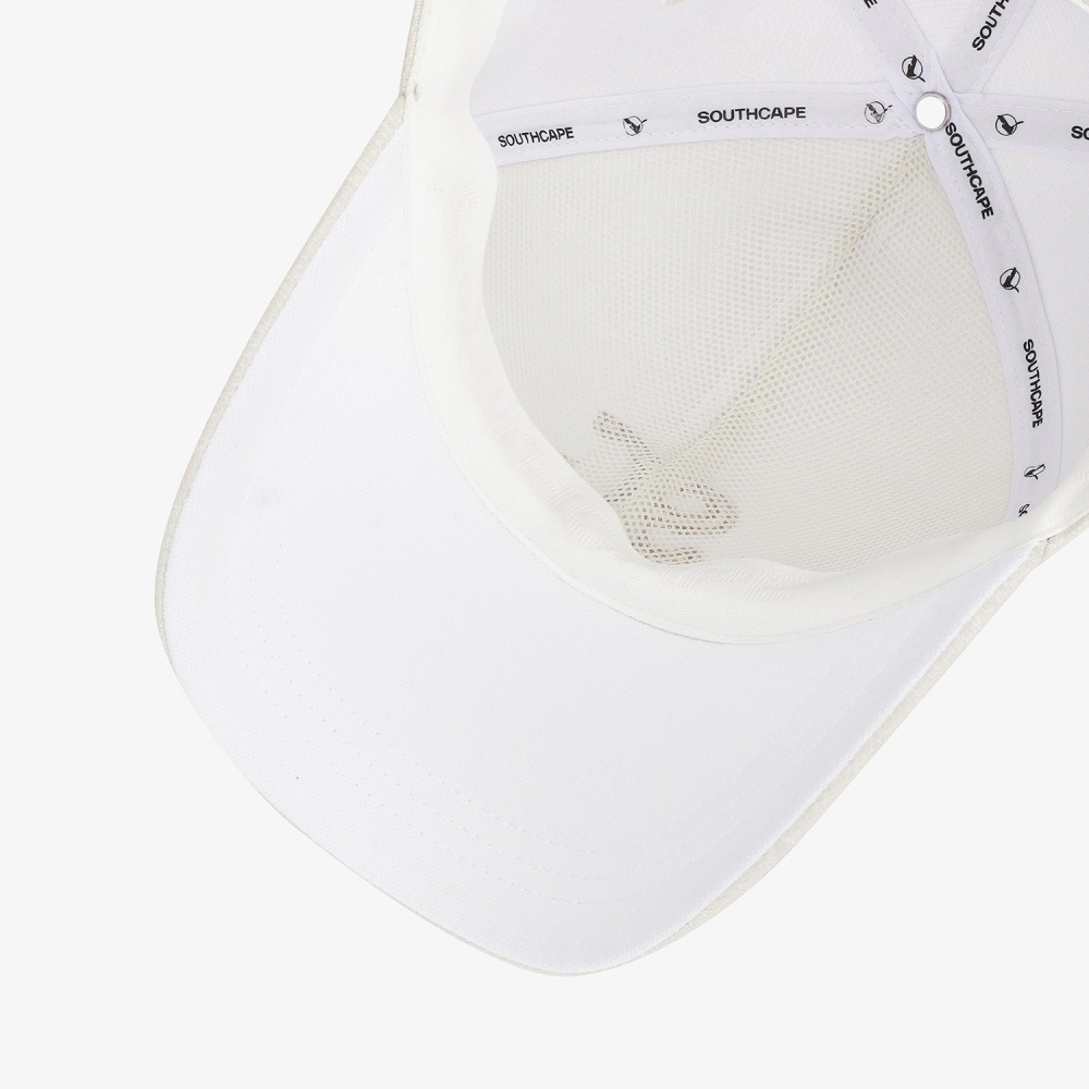 Monogram Jacquard Lace-Up Ball Cap_LE