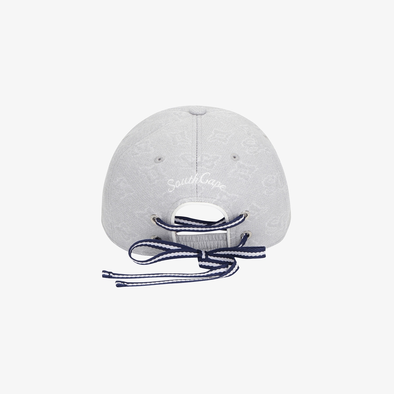 Monogram Jacquard Lace-Up Ball Cap_LG