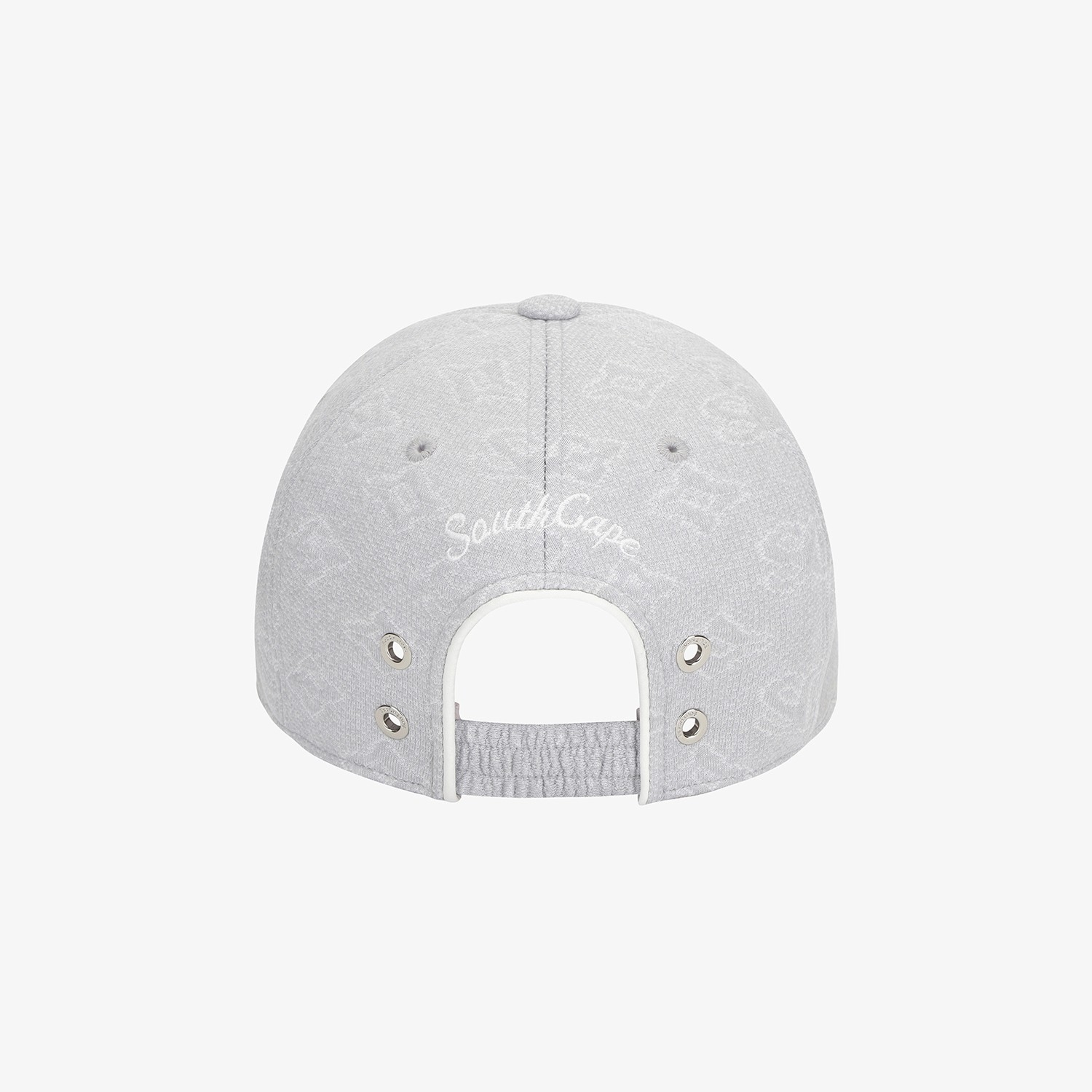 Monogram Jacquard Lace-Up Ball Cap_LG