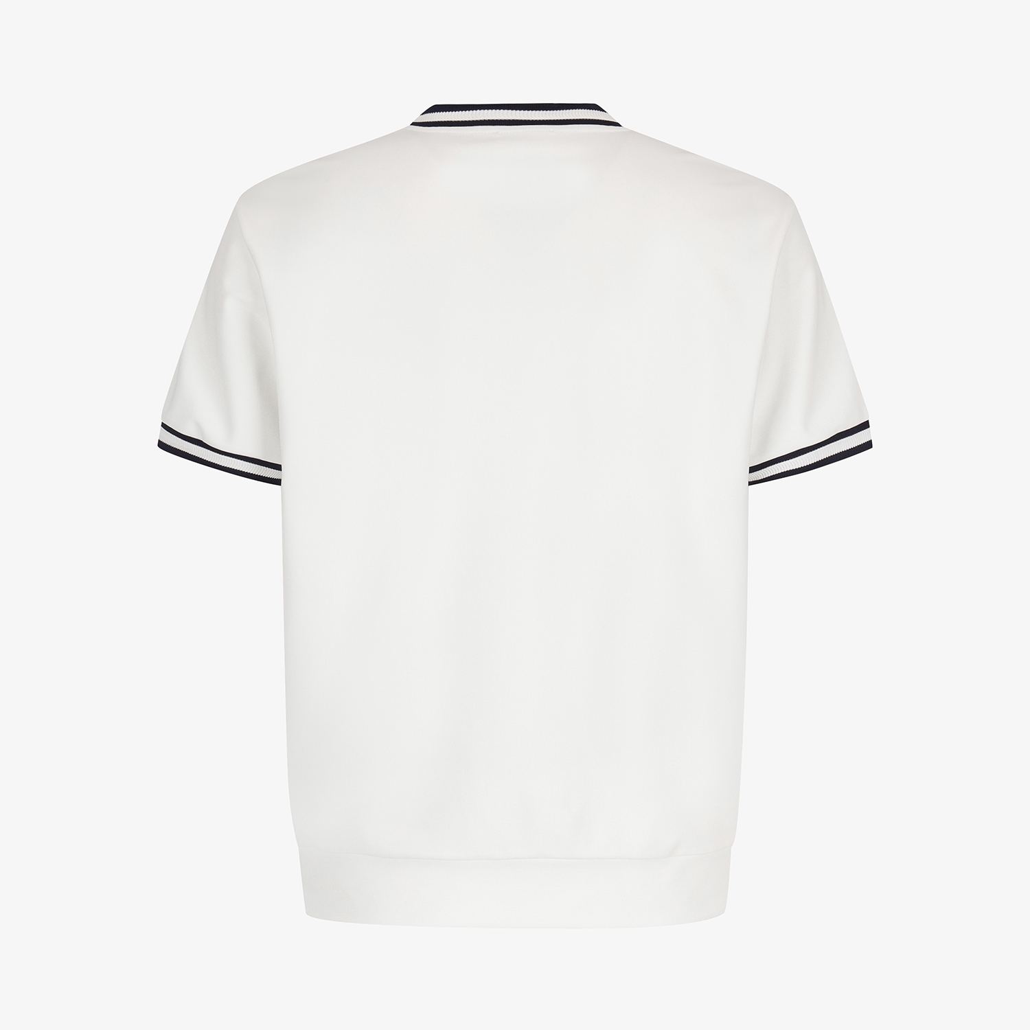 Buddy Contrast Line Short-Sleeve T-Shirt_WT