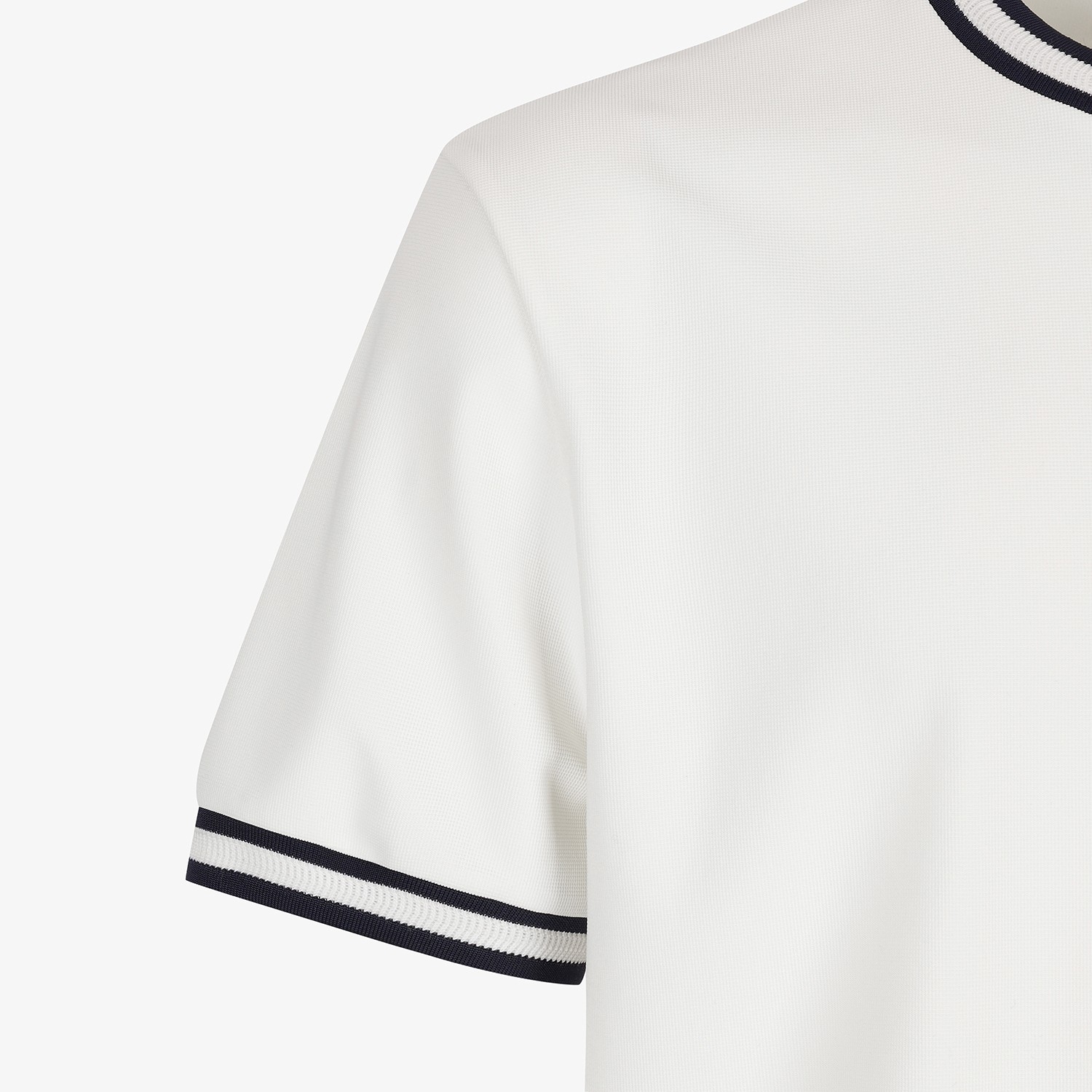 Buddy Contrast Line Short-Sleeve T-Shirt_WT