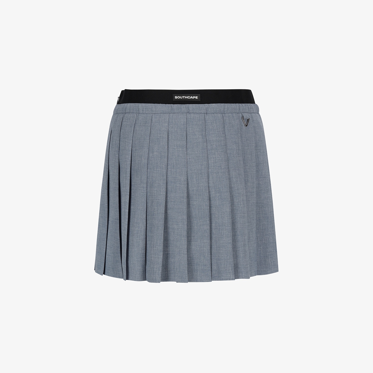 Pleated Elastic-Waist Skirt_MB