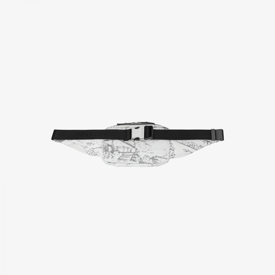 Namhae Heritage Print Buckle Belt Bag_GY