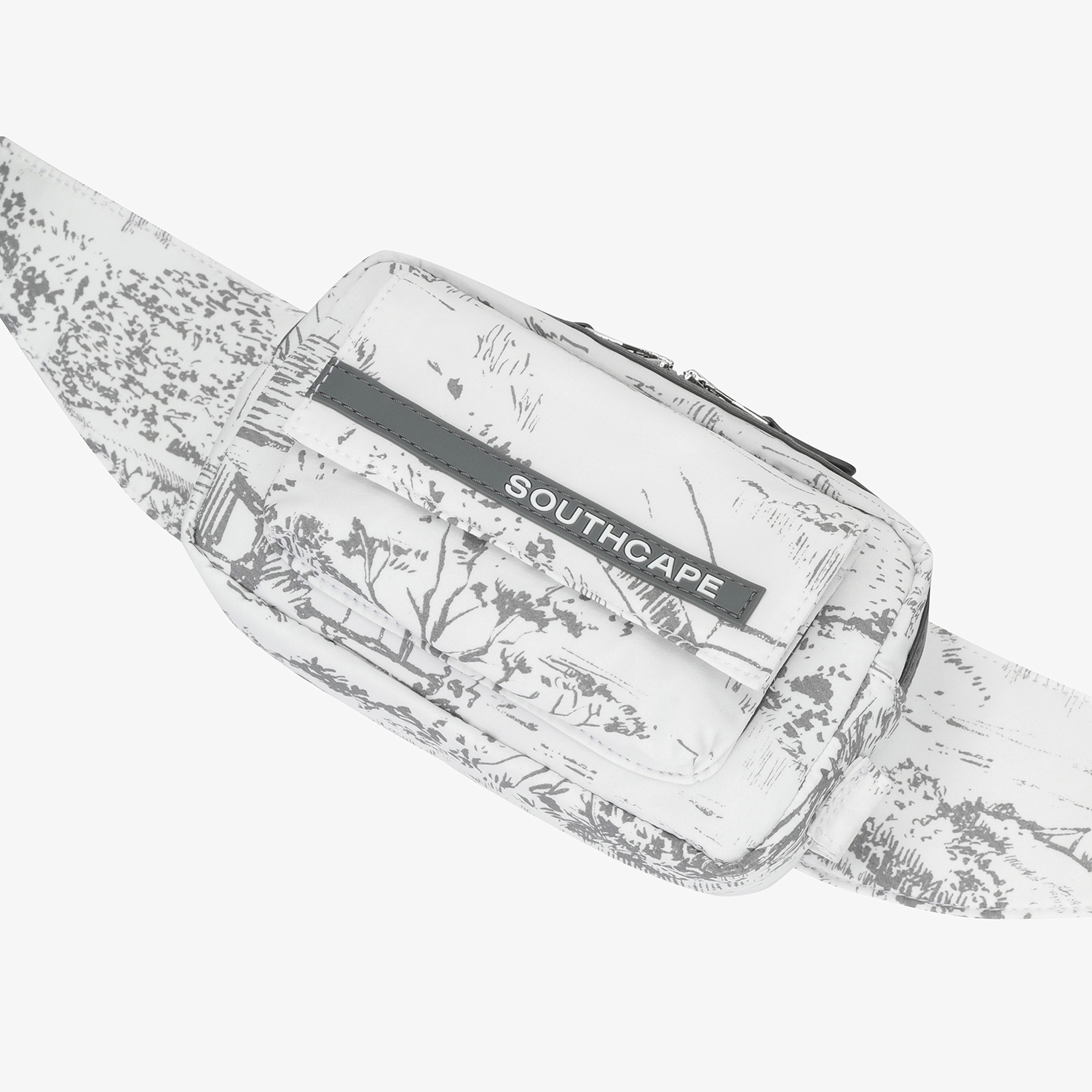 Namhae Heritage Print Buckle Belt Bag_GY