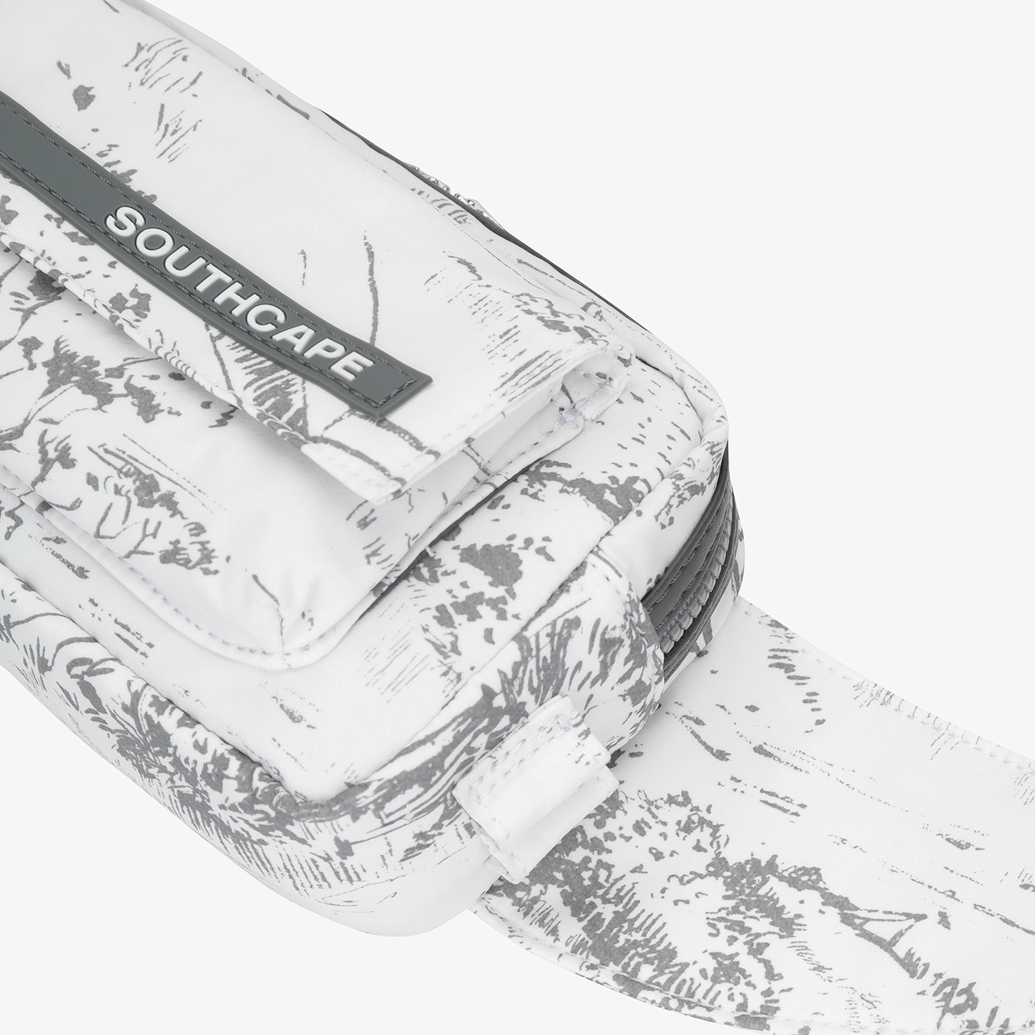 Namhae Heritage Print Buckle Belt Bag_GY