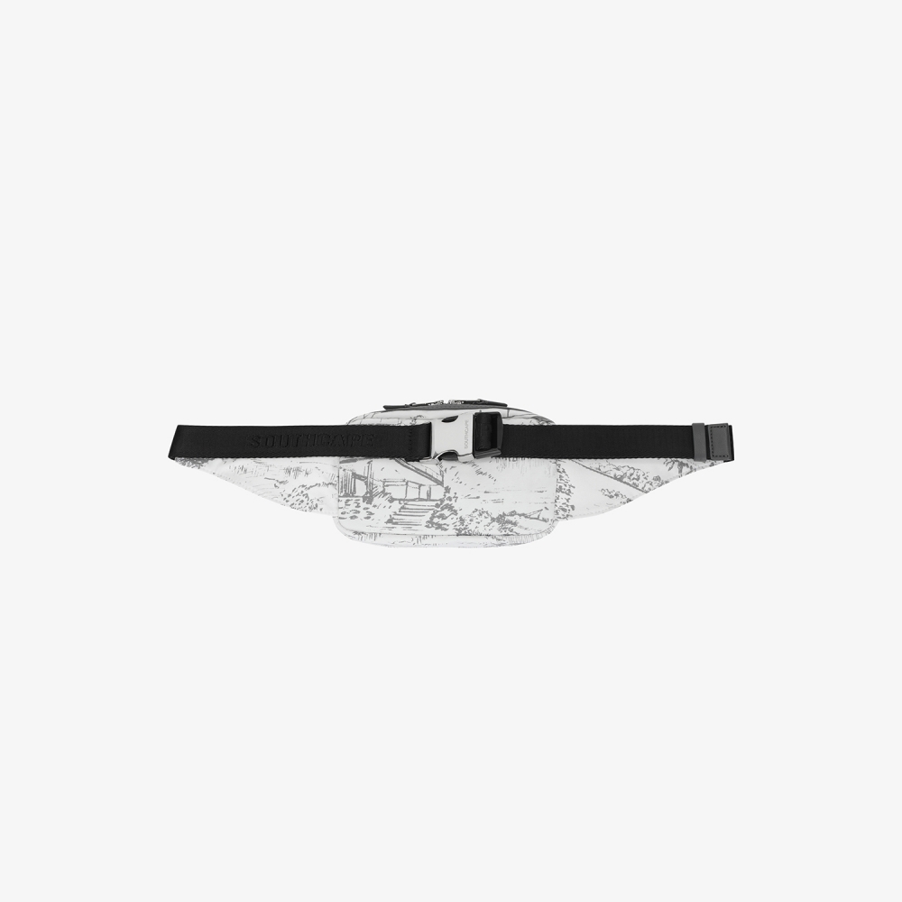 Namhae Heritage Print Buckle Belt Bag_GY