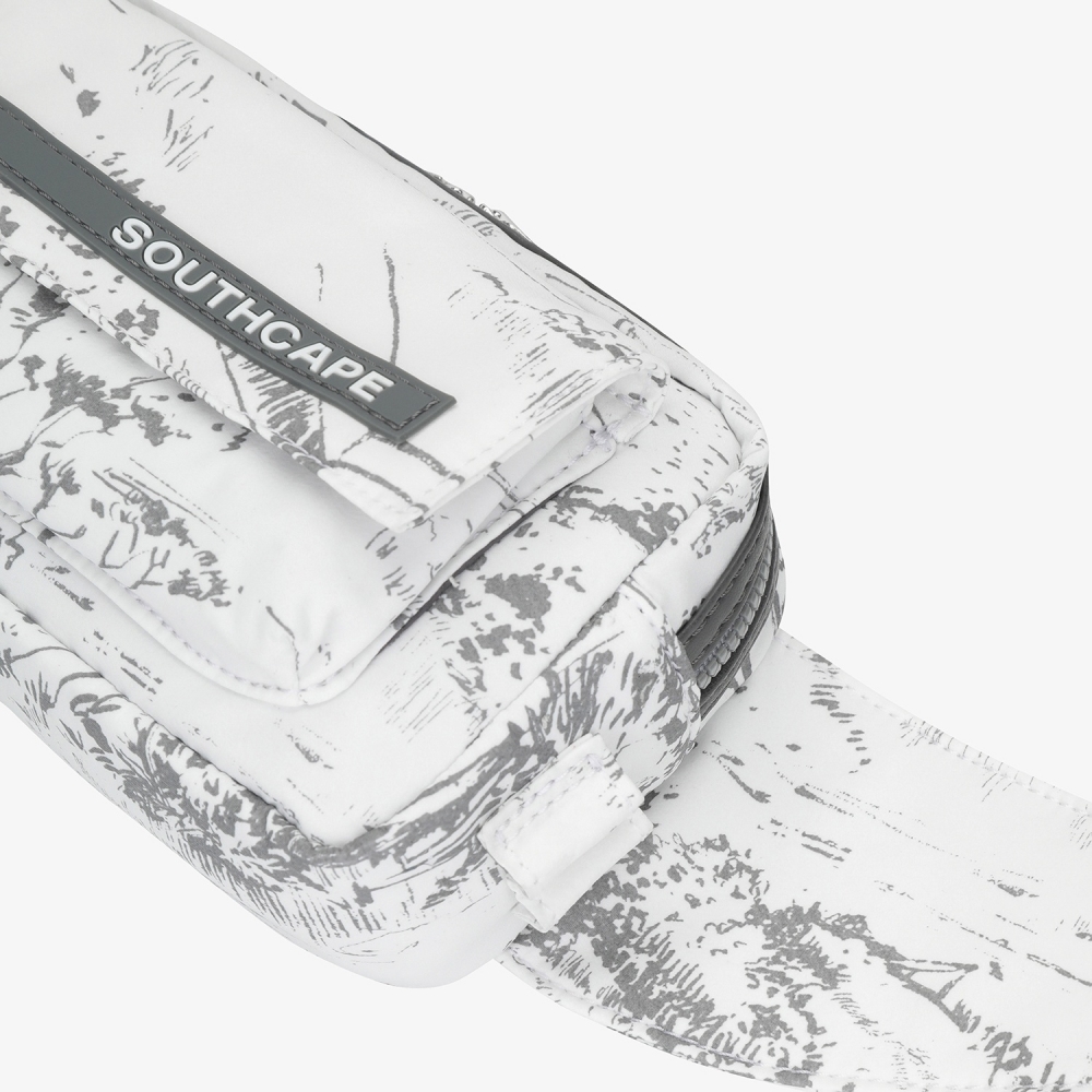 Namhae Heritage Print Buckle Belt Bag_GY