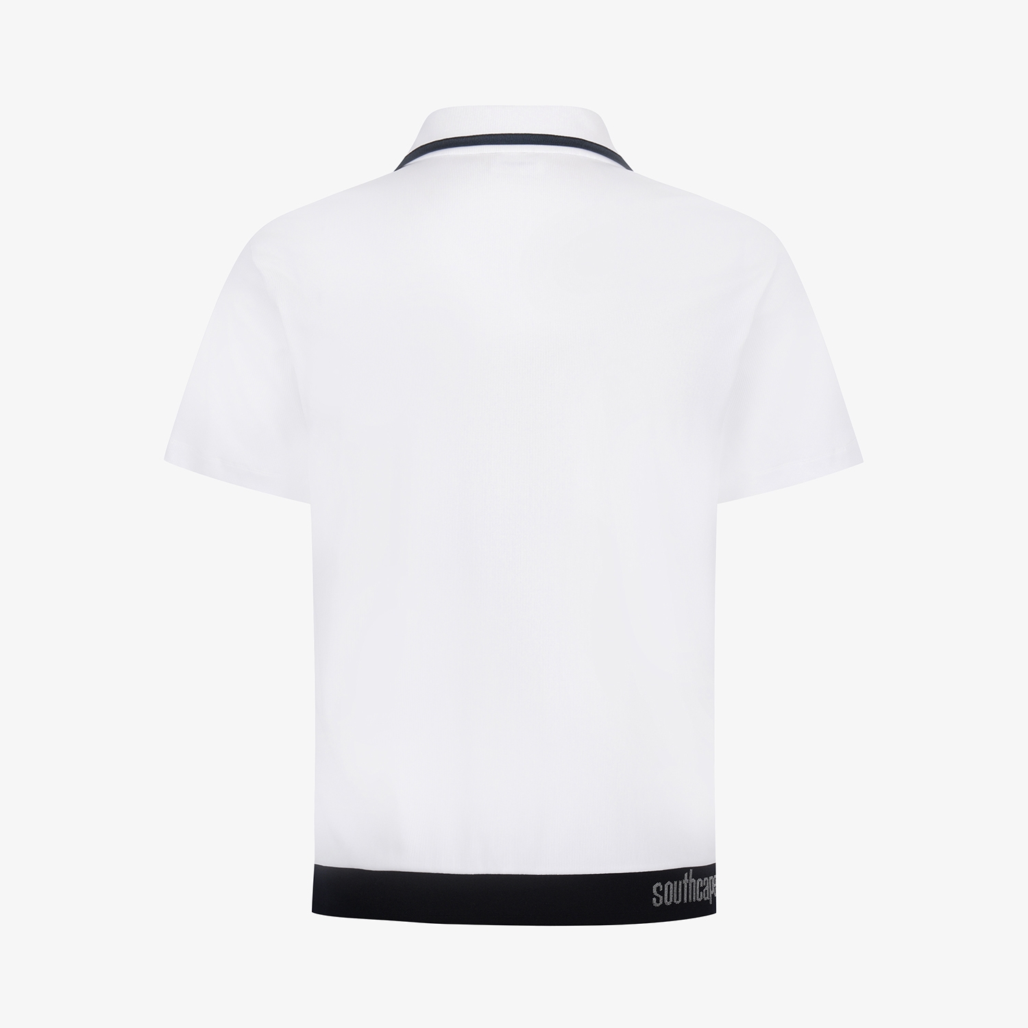 Half-Zip Collar Short-Sleeve T-Shirt_WT