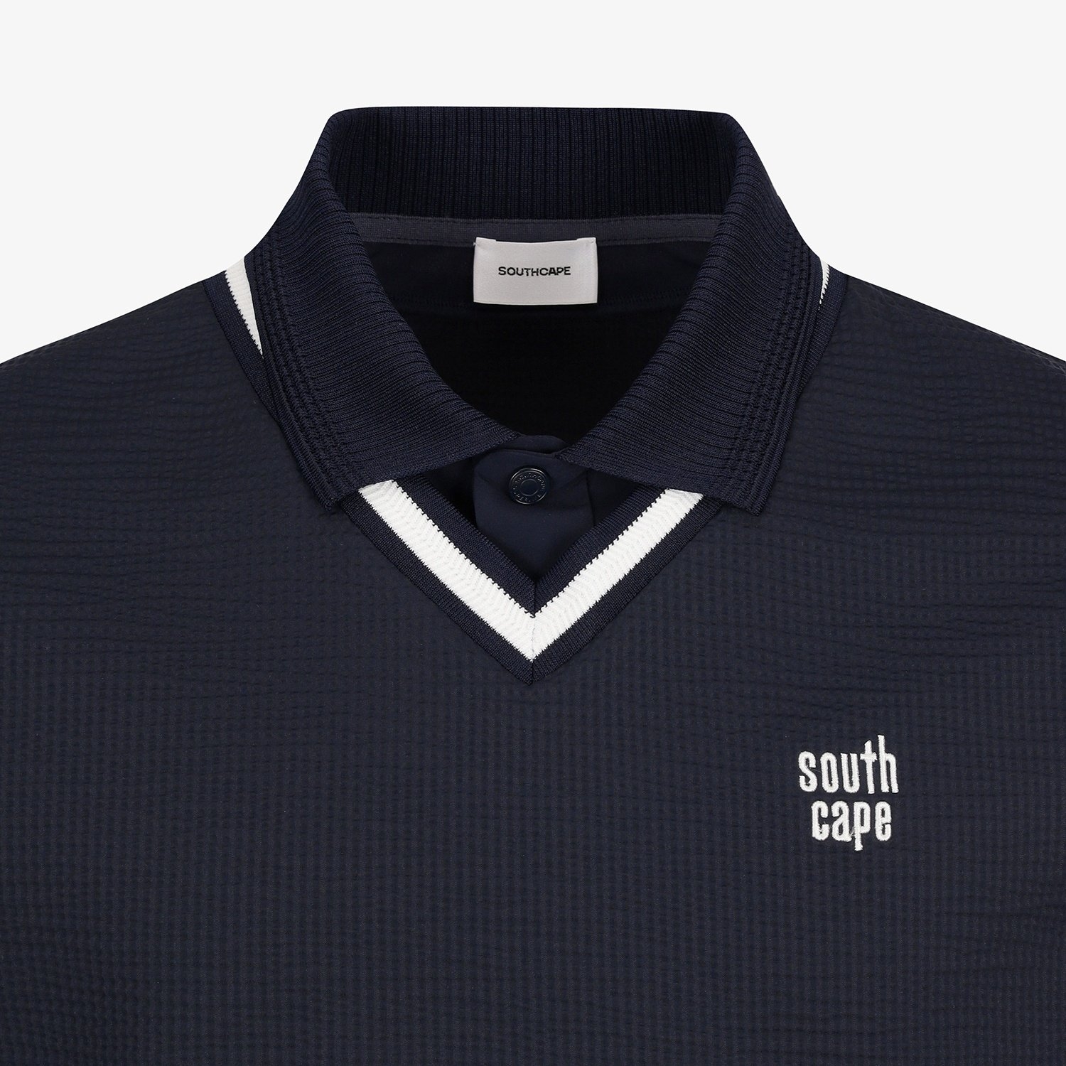 Layered V-Neck Performance T-Shirt_NA