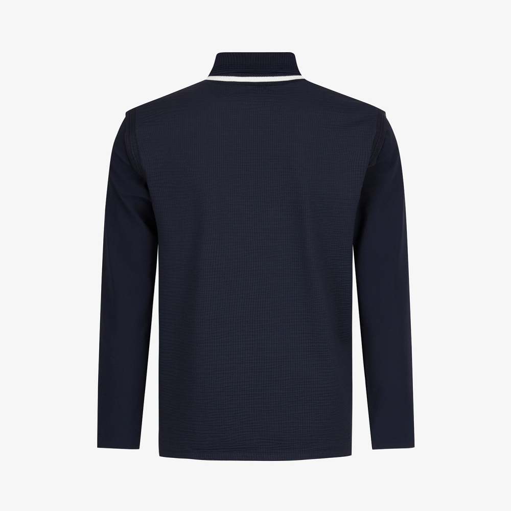 Layered V-Neck Performance T-Shirt_NA