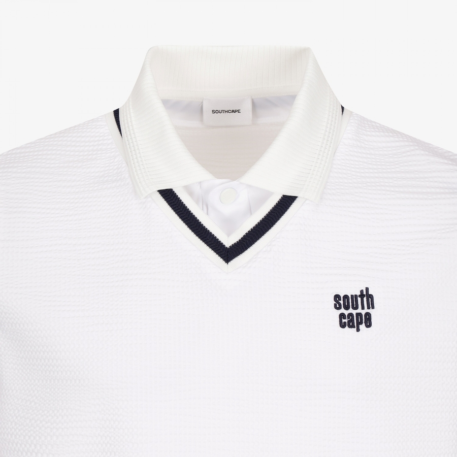 Layered V-Neck Performance T-Shirt_WT