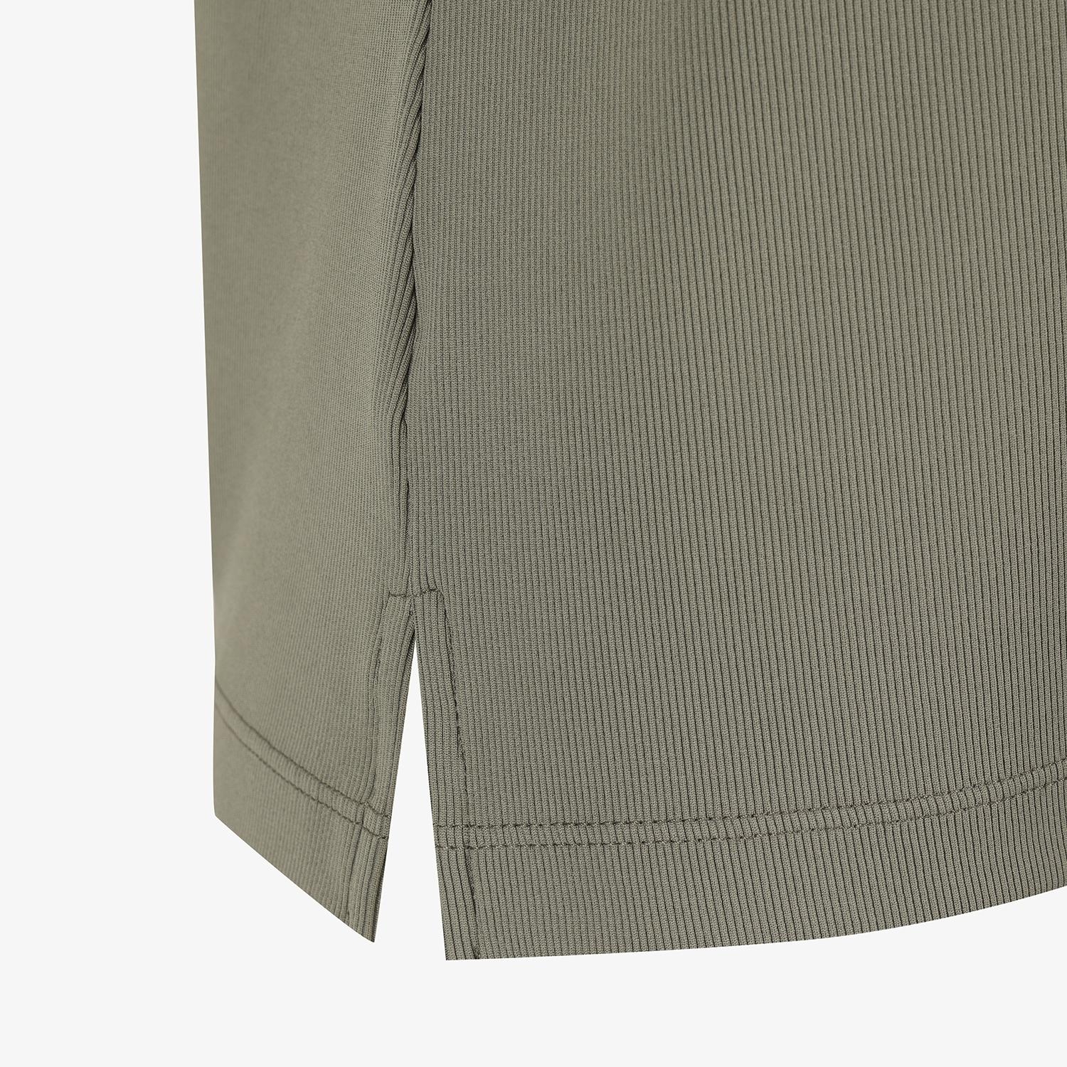 Tipping Open-Collar Sleeveless_KH