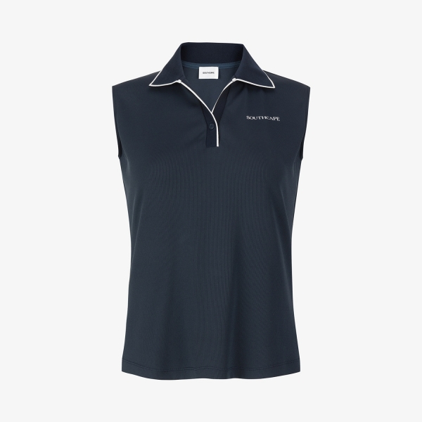 Tipping Open-Collar Sleeveless_NA