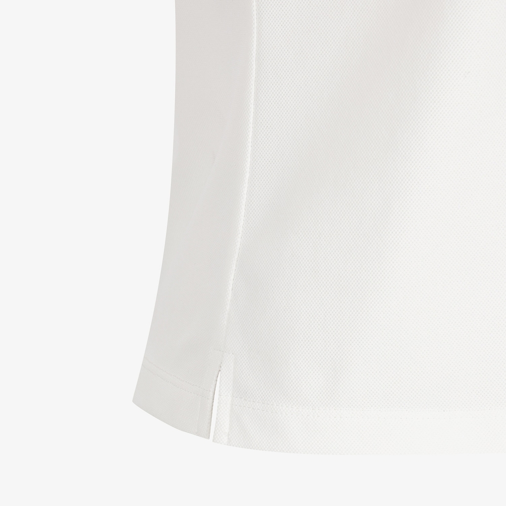 Contrast Knit Collar Polo T-Shirt_WT