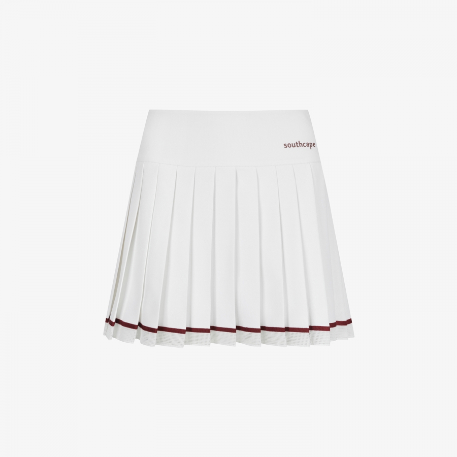 Mesh Pleated Skirt_WN
