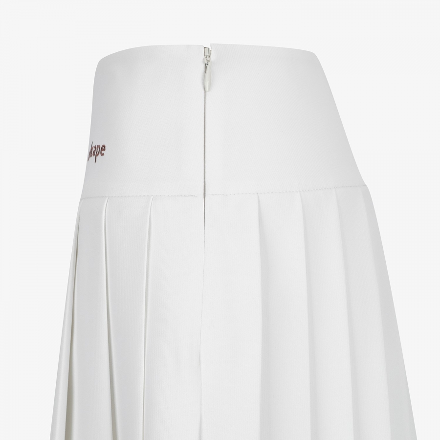 Mesh Pleated Skirt_WN