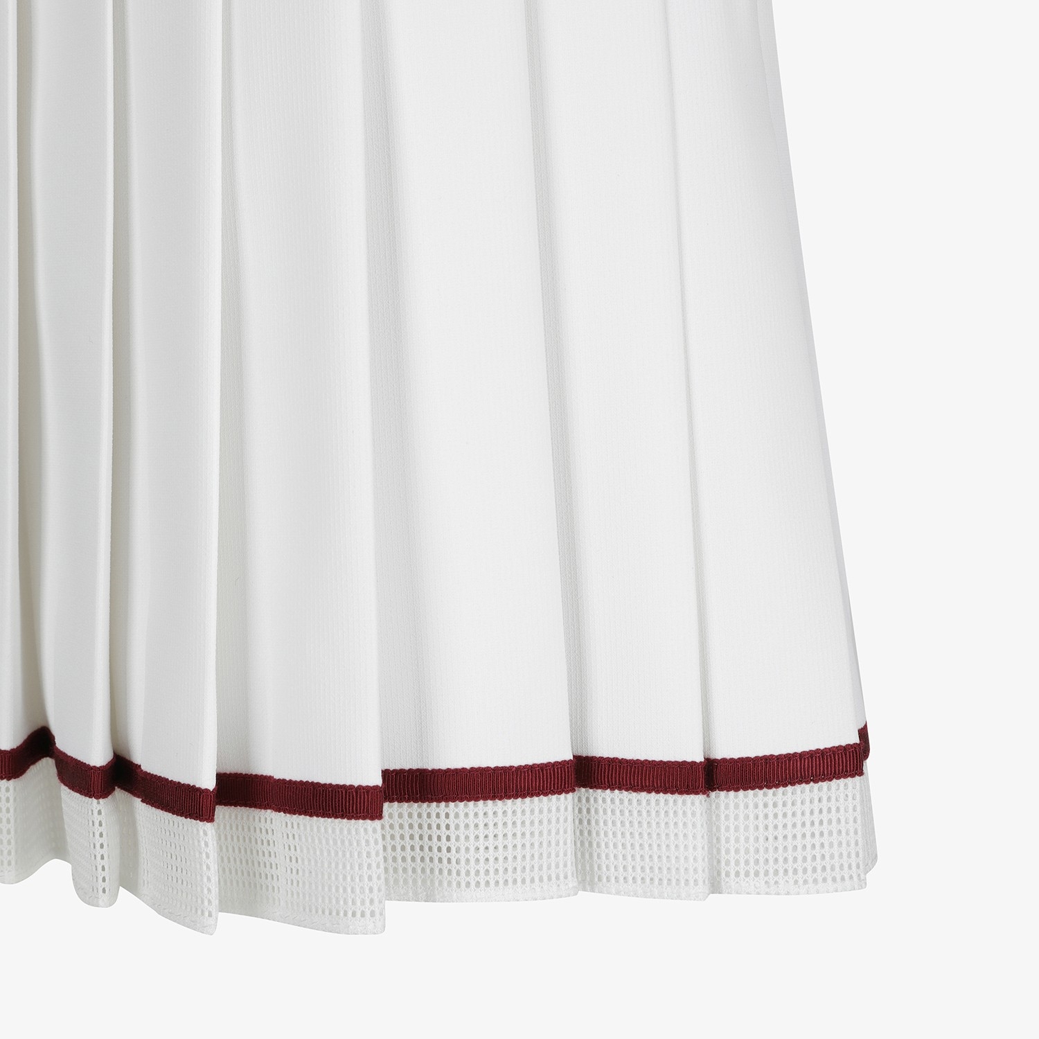 Mesh Pleated Skirt_WN
