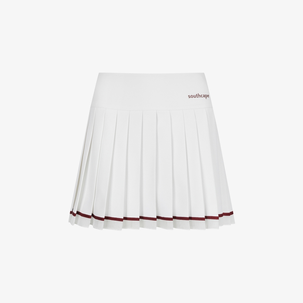 Mesh Pleated Skirt_WN