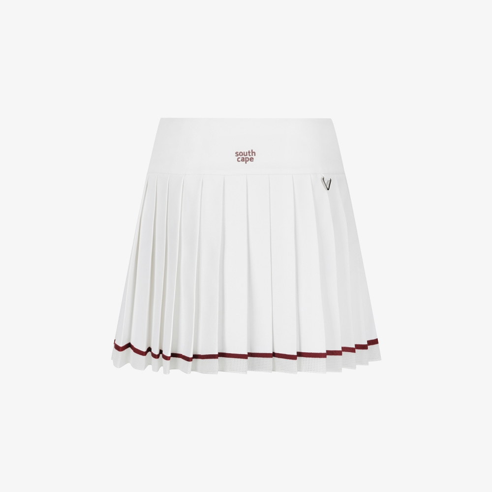 Mesh Pleated Skirt_WN