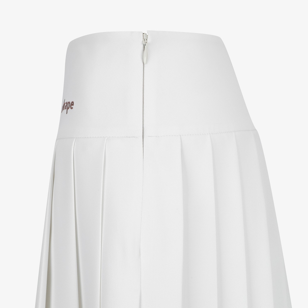 Mesh Pleated Skirt_WN