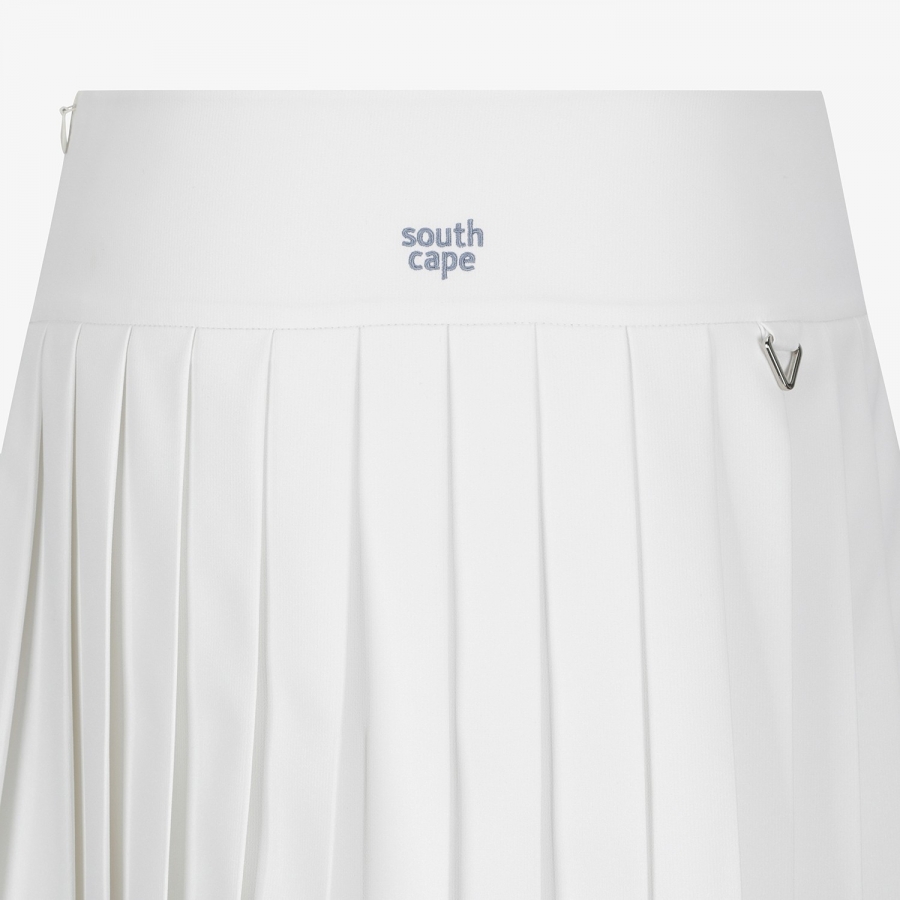 Mesh Pleated Skirt_WT
