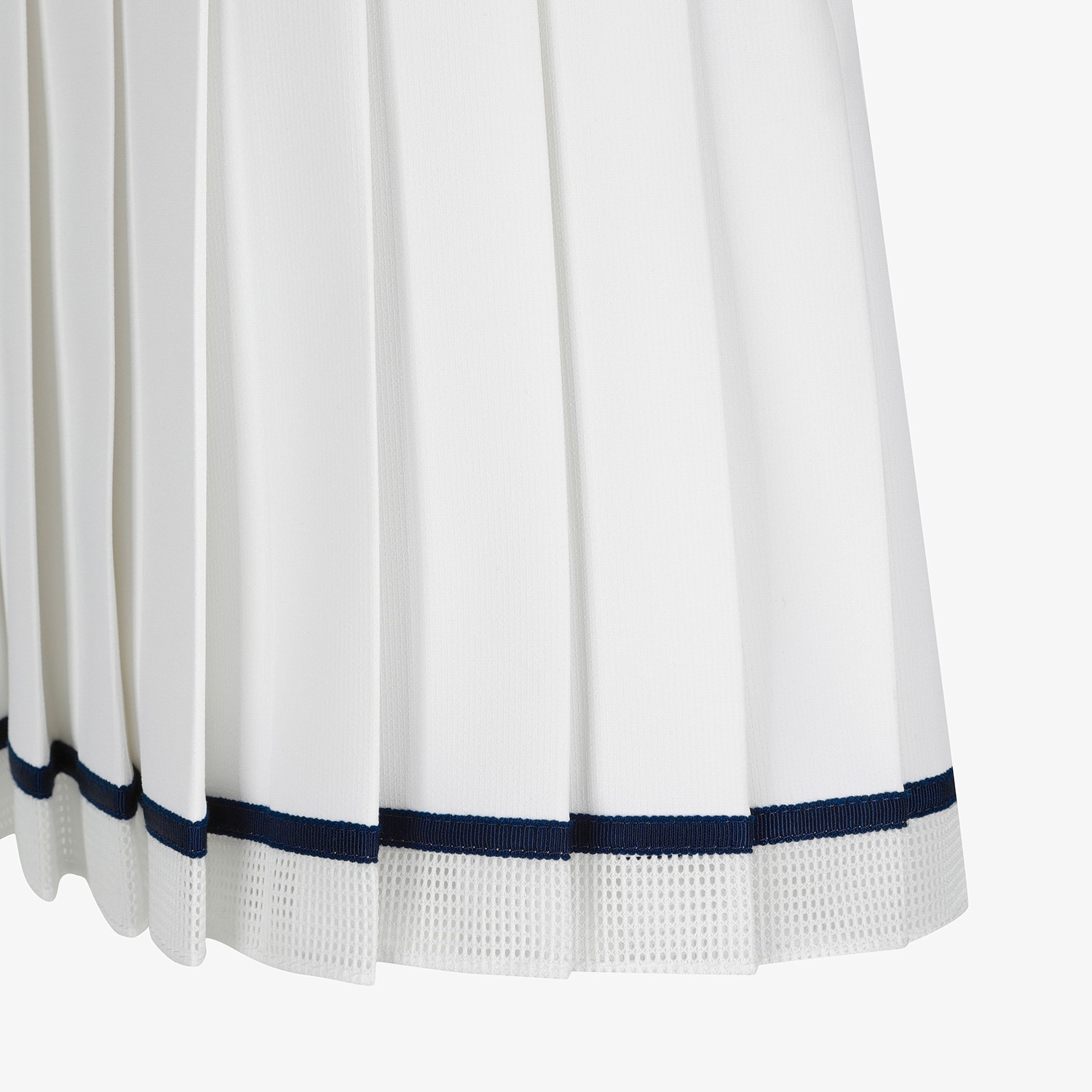 Mesh Pleated Skirt_WT