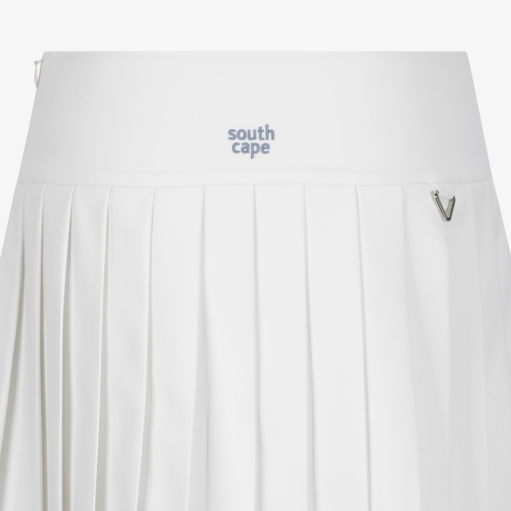 Mesh Pleated Skirt_WT