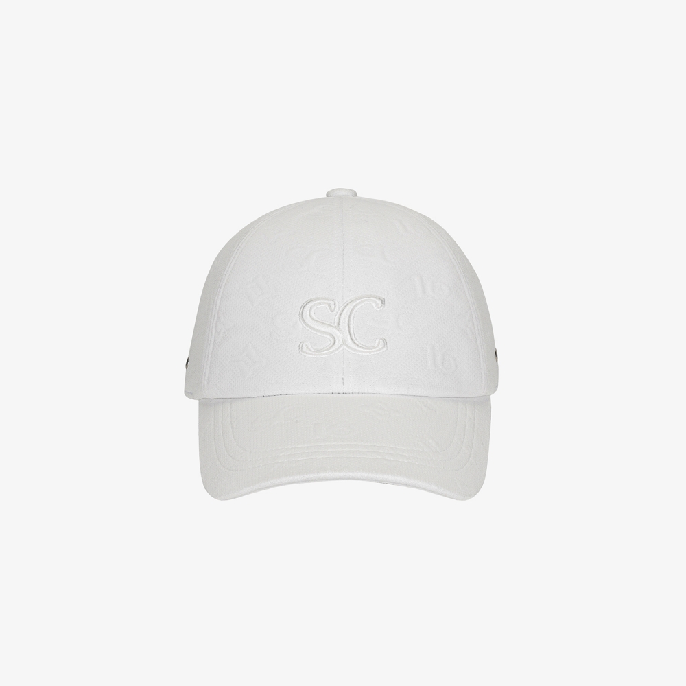 Jacquard Contrast Ball Cap_WT