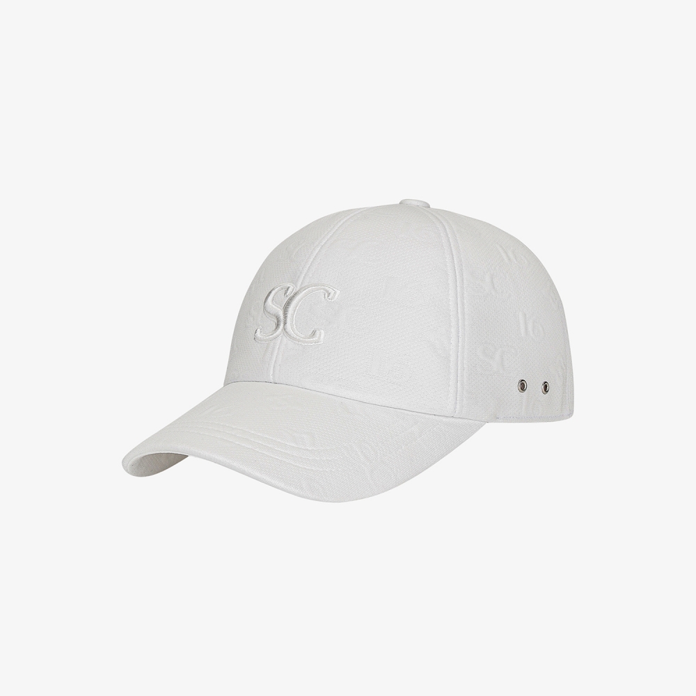 Jacquard Contrast Ball Cap_WT